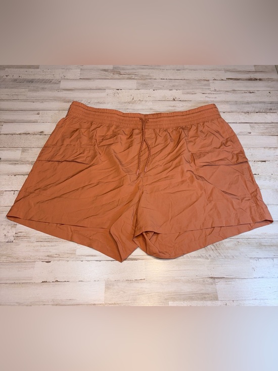 Pants - Old Navy Strechtech Drawstring Shorts in Rust Brown Plus Size 3X